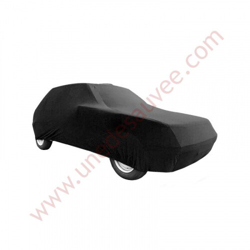 Black jersey fabric interior - black,