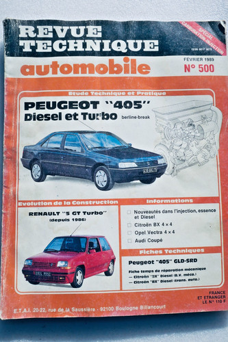 Peugeot 405 renault turbo - renault,