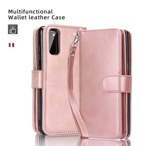 Leather folio flip wallet - pu,