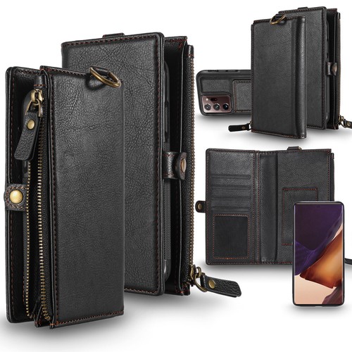 Luxury zip leather - luxury, flip