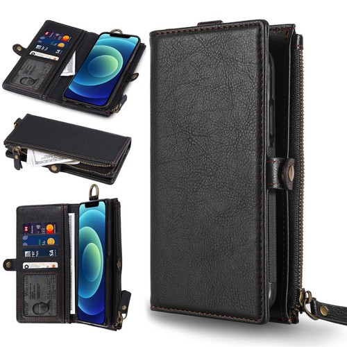 Zipper leather wallet case for - wallet,